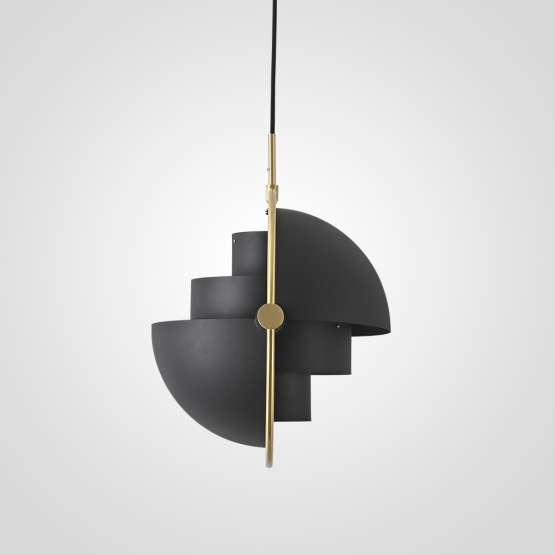 Люстра Louis Weisdorff Gubi Multi-Lite Suspension Lamp Black By Imperiumloft