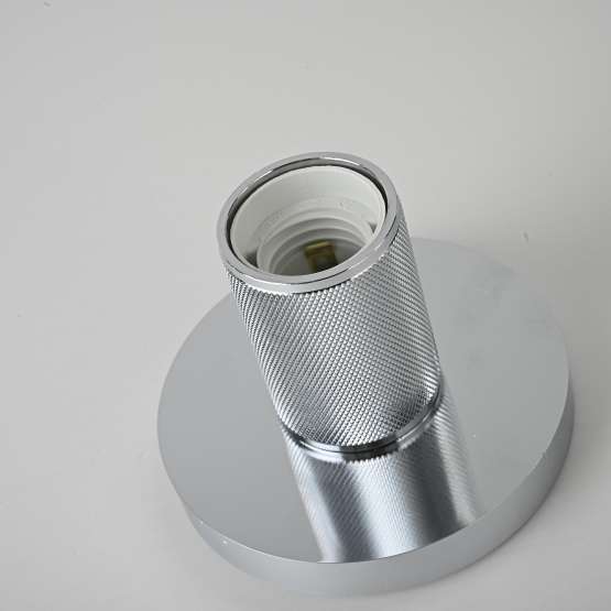 Потолочный Светильник Rh Utilitaire Socket Flushmount Silver By Imperiumloft — изображение 3