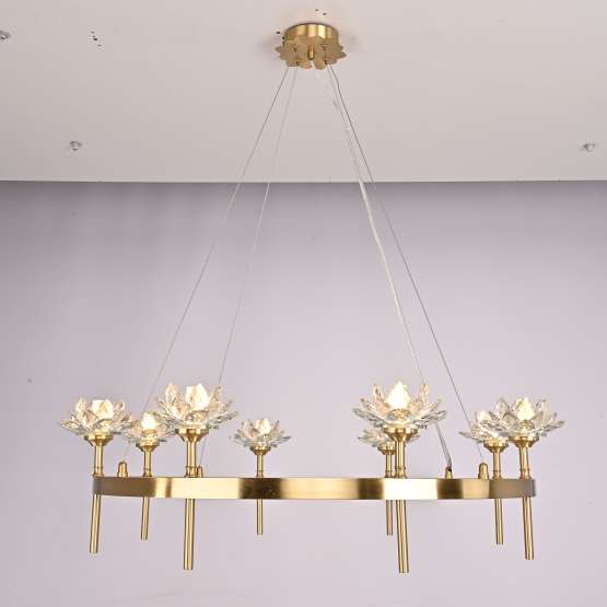 Подвесная Люстра Lotos D80 8 Lamps By Imperiumloft — изображение 3