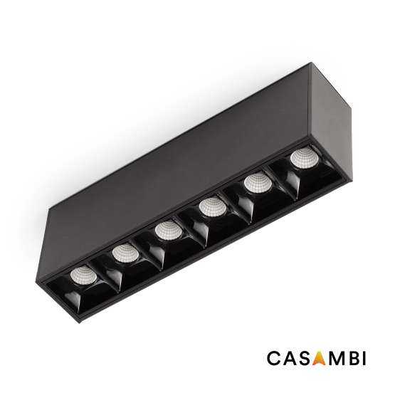 Светильник Neso Point 6 3000K 12° черный CASAMBI 5010293012W
