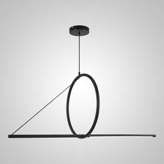Подвесной Светильник Suspension Cercle Et Trait – Graphite Satine L120 By
                    Imperiumloft