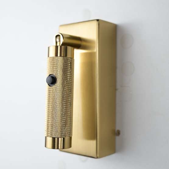 Бра Chelsom Wall Led Knurl Brass By Imperiumloft — изображение 3