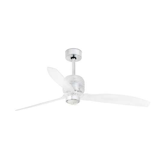 Потолочный вентилятор с освещением Deco Fan LED хром