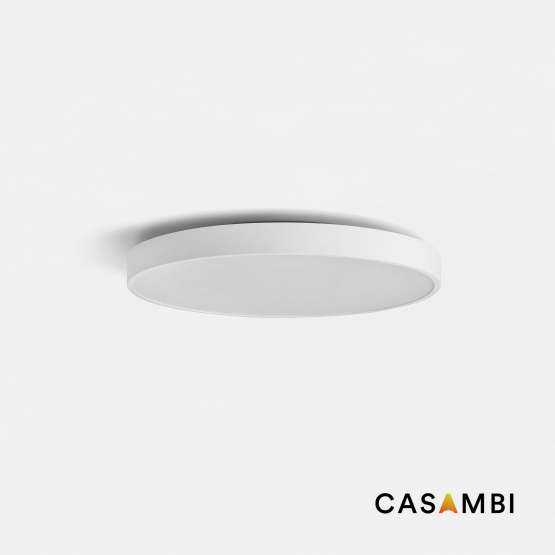 Потолочный светильник DOMIO Ш600 43W белый OPAL 4000K CRI80 CASAMBI