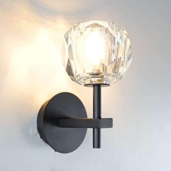 Бра Boule De Cristal Single Sconce Black By Imperiumloft — изображение 3