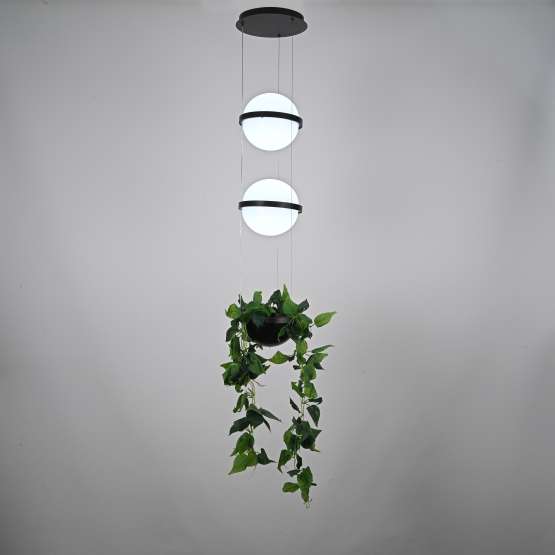 Подвесной Светильник Palma Wall Lamp 2 Шара + 1 Вазон By Imperiumloft — изображение 2