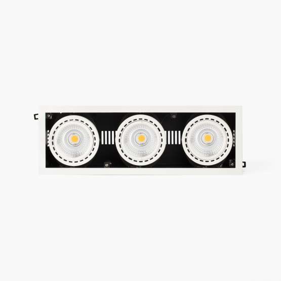 Mini Colin-3 Белый встраиваемый светильник CRI95 54-75W 2700K 20°