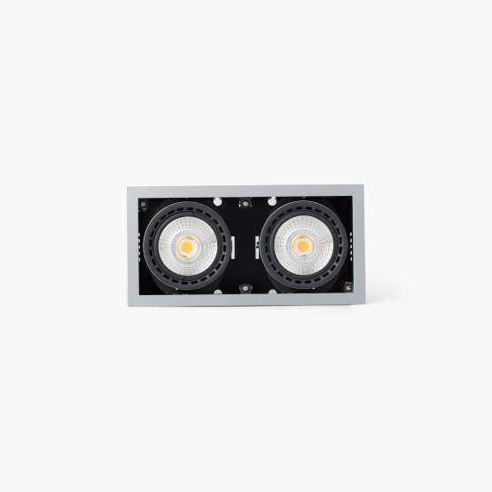Встраиваемый светильник Mini Colin-2 серый LED CRI95 36-50W 4000K 20°