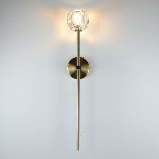 Бра Boule De Cristal Long Sconce Brass By Imperiumloft — изображение 3