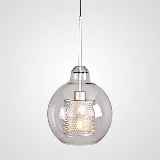 Подвесной Светильник Catch F Pear Silver D25 By Imperiumloft