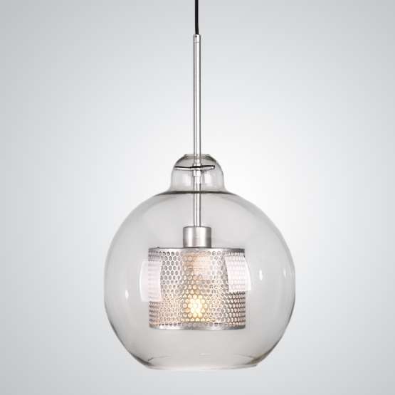 Подвесной Светильник Catch F Pear Silver D30 By Imperiumloft