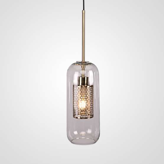Подвесной Светильник Catch F Cylinder Brass D12 By Imperiumloft