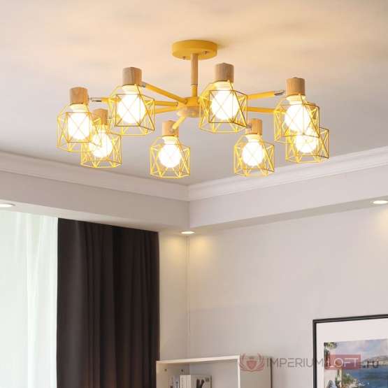 Потолочная Люстра Corf B3 Champagne 3 Lamps By Imperiumloft — изображение 2