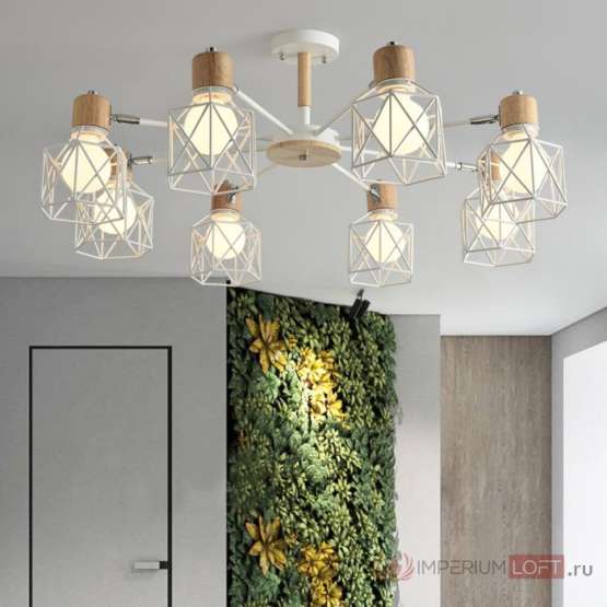 Потолочная Люстра Corf B3 Champagne 8 Lamps By Imperiumloft — изображение 3