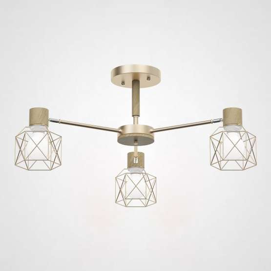 Потолочная Люстра Corf B3 Champagne 3 Lamps By Imperiumloft