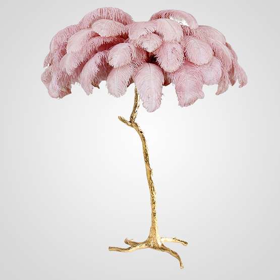 Торшер Страусиные Перья Feather Lamp A Modern Grand Tour Розовый By
                    Imperiumloft
