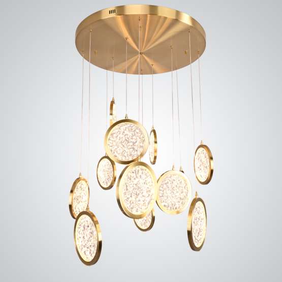 Дизайнерская Люстра Луна Lighting Collection D70 By Imperiumloft