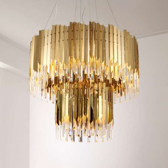 Люстра Facet Crystal Double