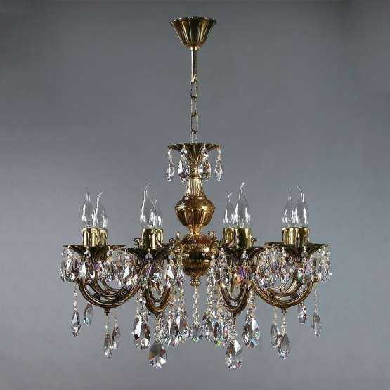 Люстра Aria Ambiente 8L 8818/8 PB Tear Drop