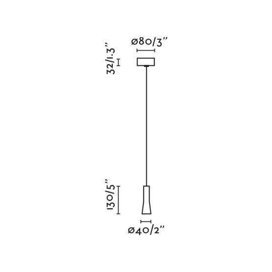 Подвесной светильник NINA белый LED 4W 2700K — изображение 2