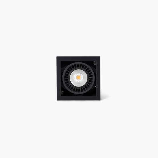 Встраиваемый светильник Colin-1 черный LED 24-36W 4000K 20°