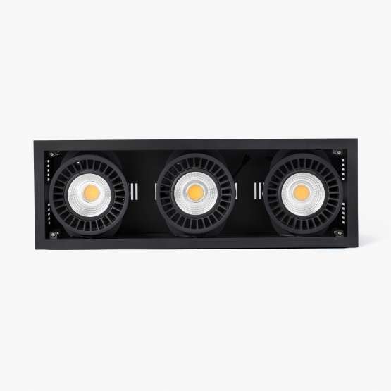 Colin-3 Встраиваемый светильник черный LED 54-75W 3000K 56є — изображение 2