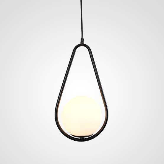 Подвесной Светильник Hoop Drop Black By Imperiumloft
