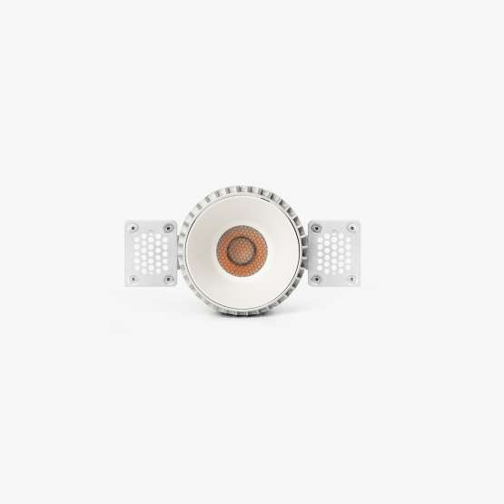 Tulipa Белый встраиваемый даунлайт без рамки 7W 36° 3000K CRI90 TRIAC