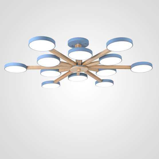 Потолочный Светильник Turna L12 Blue By Imperiumloft