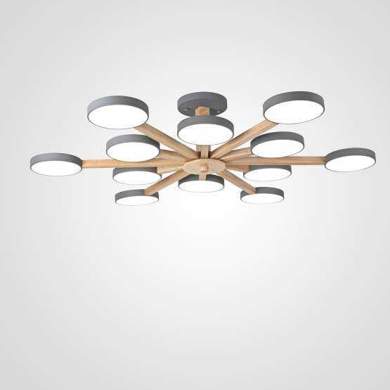 Потолочный Светильник Turna L12 Grey By Imperiumloft