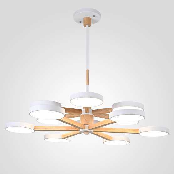 Подвесная Люстра Turna Dbl L12 White By Imperiumloft