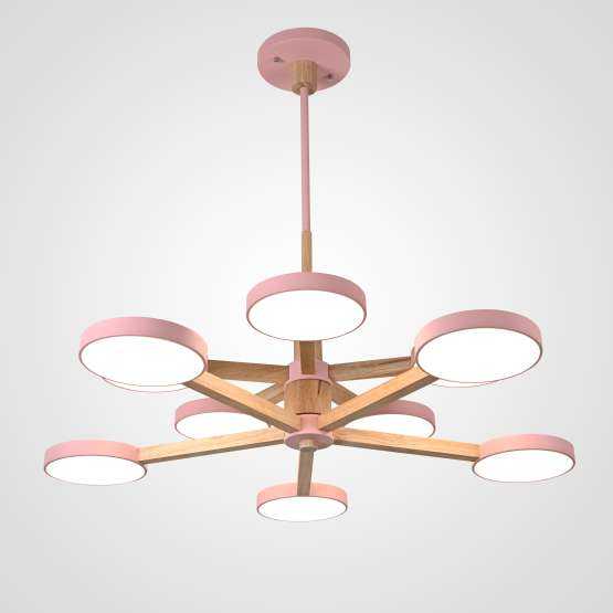 Подвесная Люстра Turna Dbl L10 Pink By Imperiumloft
