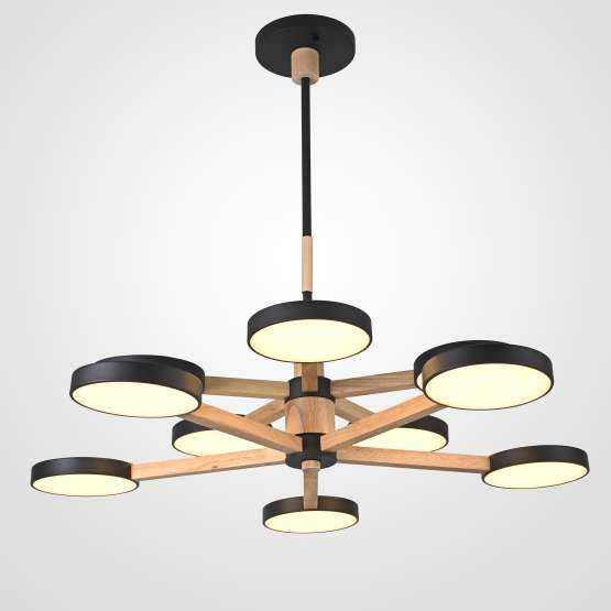 Подвесная Люстра Turna Dbl L10 Black By Imperiumloft
