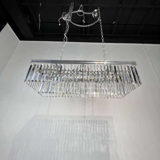 Люстра Rh 1920S Odeon Clear Glass Fringe Chrome 100 By Imperiumloft — изображение 3