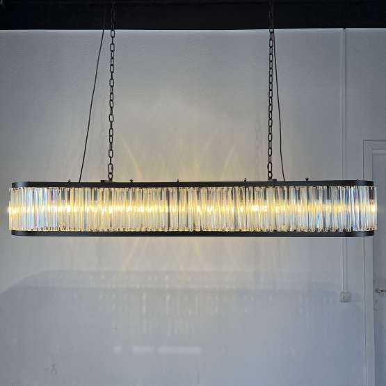 Люстра Rh 1920S Odeon Clear Glass Black 180 By Imperiumloft — изображение 3