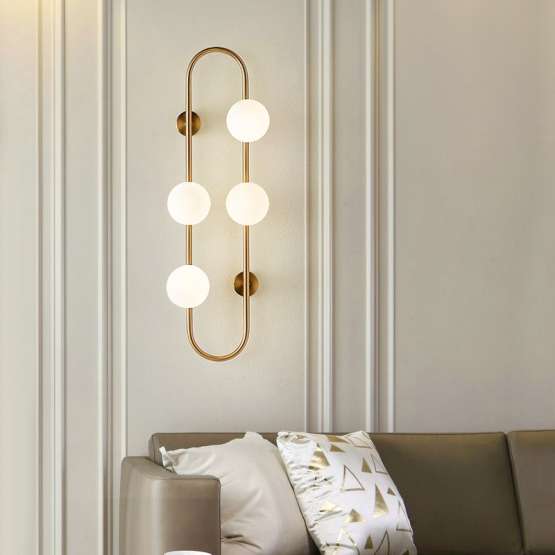 Настенное Бра Hoop Wall H77 Gold By Imperiumloft — изображение 2