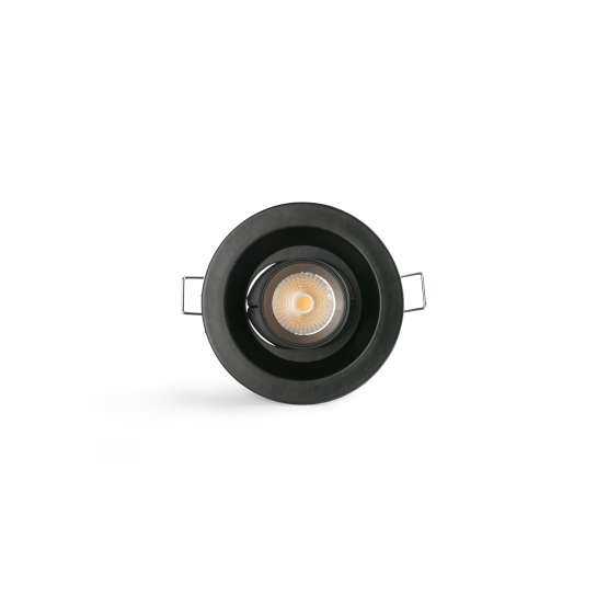 Встраиваемый светильник KOPE черный Ш85 7W 3000K CRI90 20є NEG CASAMBI