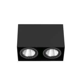 Потолочный светильник Teko 2 черный LED 34-48W P.WHITE 3100K 56є