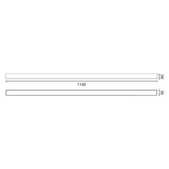 Встраиваемый светильник Via EVO 112CM 27W 3000K черный PRISM. DALI — изображение 2