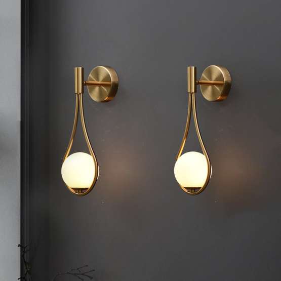 Настенное Бра Hoop Drop Wall Bronze By Imperiumloft — изображение 2