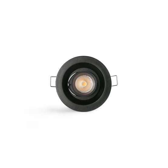 Встраиваемый светильник KOPE черный Ш85 7W 2700K CRI90 20є NEGRO DALI