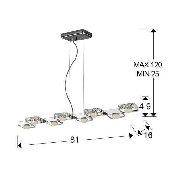 Люстра Suria II LED 8L — изображение 2