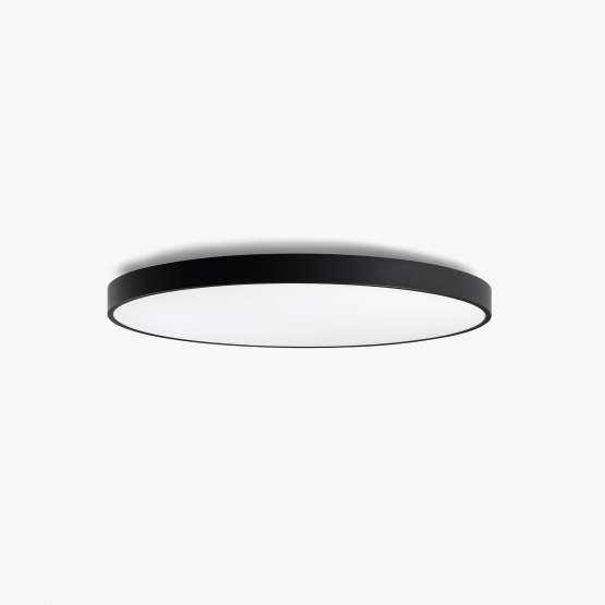 DOMIO Потолочный светильник Ш800 78W черный OPAL 3000K CRI80
