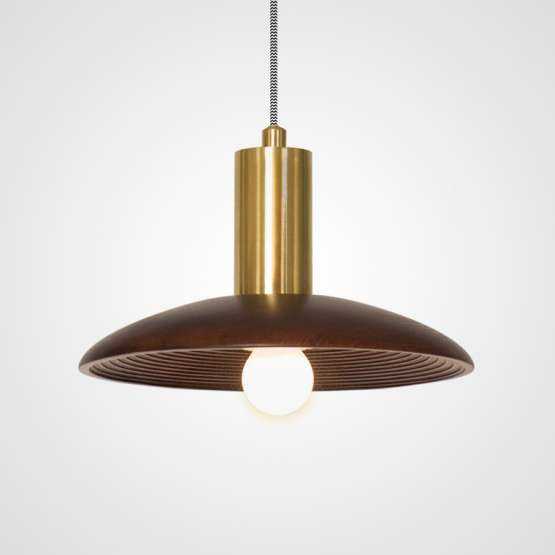 Подвесной Светильник Wood Dark Brown By Imperiumloft