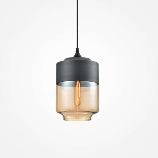Подвесной Светильник Nord A D18 Black/Amber By Imperiumloft