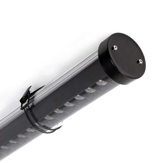 Настенный светильник SCUBA UGR 1200mm черный 36W 4000K CRI90 50° — изображение 2