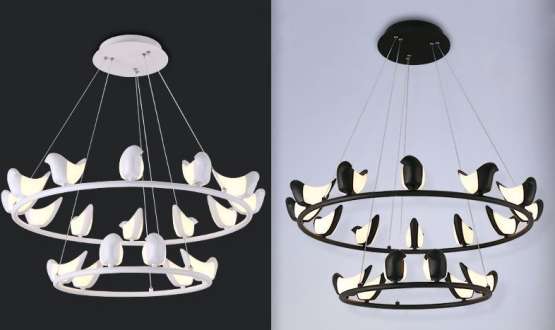 Люстра Creative Bird Chandelier 12+6R — изображение 3