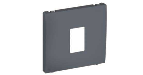 Efapel Лицевая панель для розетки RJ-45 21453, графит 50751 TGR