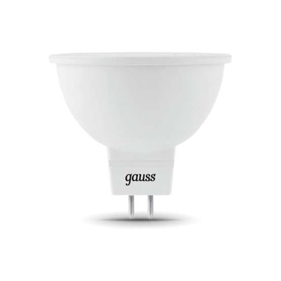 Светодиодная лампа Gauss Софит 5W 500Lm 3000K GU5.3 101505105-D — изображение 2