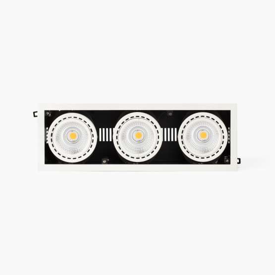 Встраиваемый светильник MINI COLIN-3 белый LED CRI95 54-75W 4000K 56°